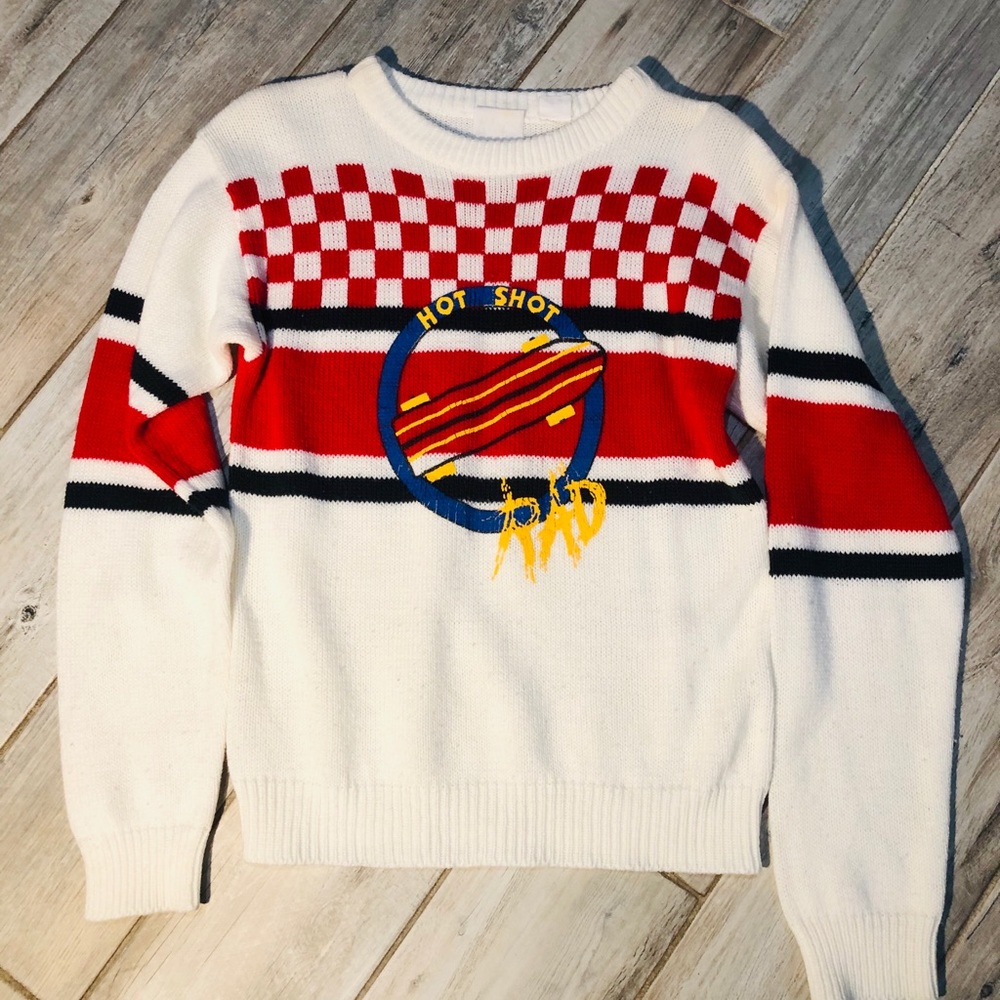 Hot shot vintage sweater